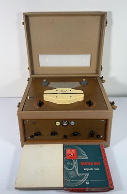 Lot A boxed Brenell mk IV mono tape deck/recorder...