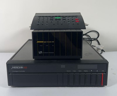 Lot An assortment of Meridian audio equipment...