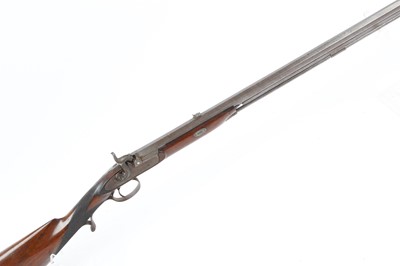 Lot 339 - (S58) 90 bore English Percussion Rifle, 28 ins...