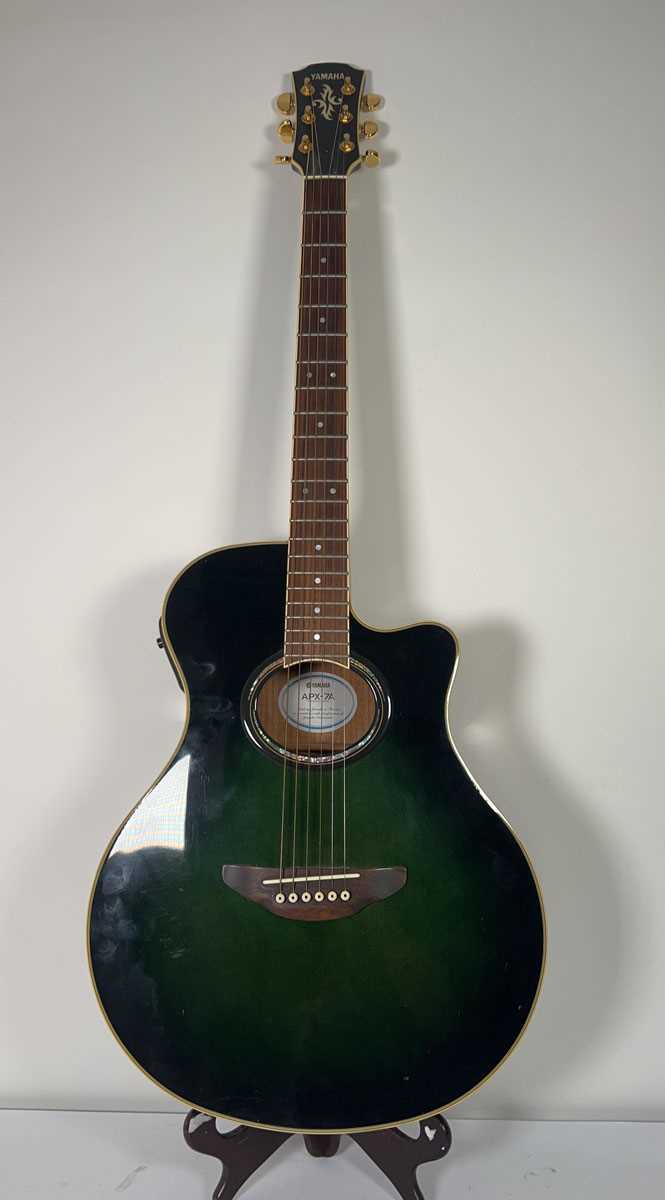 Lot A Yamaha APX-7A electro-acoustic guitar with a...