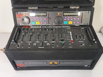 Lot An assortment of stage PA equipment consisting...