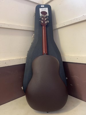 Lot A cased Ovation 1985 Ultra series acoustic...