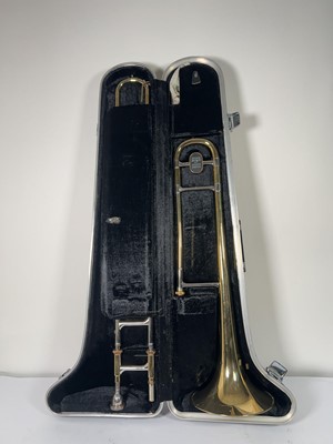 Lot A hard cased Boosey & Hawkes 'Regent II' trombone