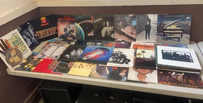 Lot An assortment of 33RPM vinyl records by...