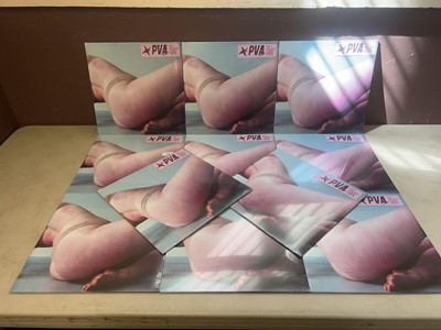 Lot Eleven sealed copies of PVA 'No More Like This'...