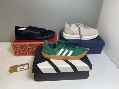 Lot 1329 - 3x Boxed pairs of trainers to include Penguin...