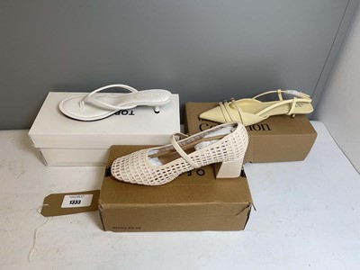 Lot 1333 - 3x Boxed pairs of high heels to include Very...