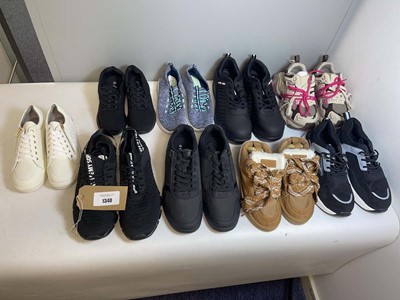 Lot 1340 - 9x Pairs of trainers to include Lilley,...