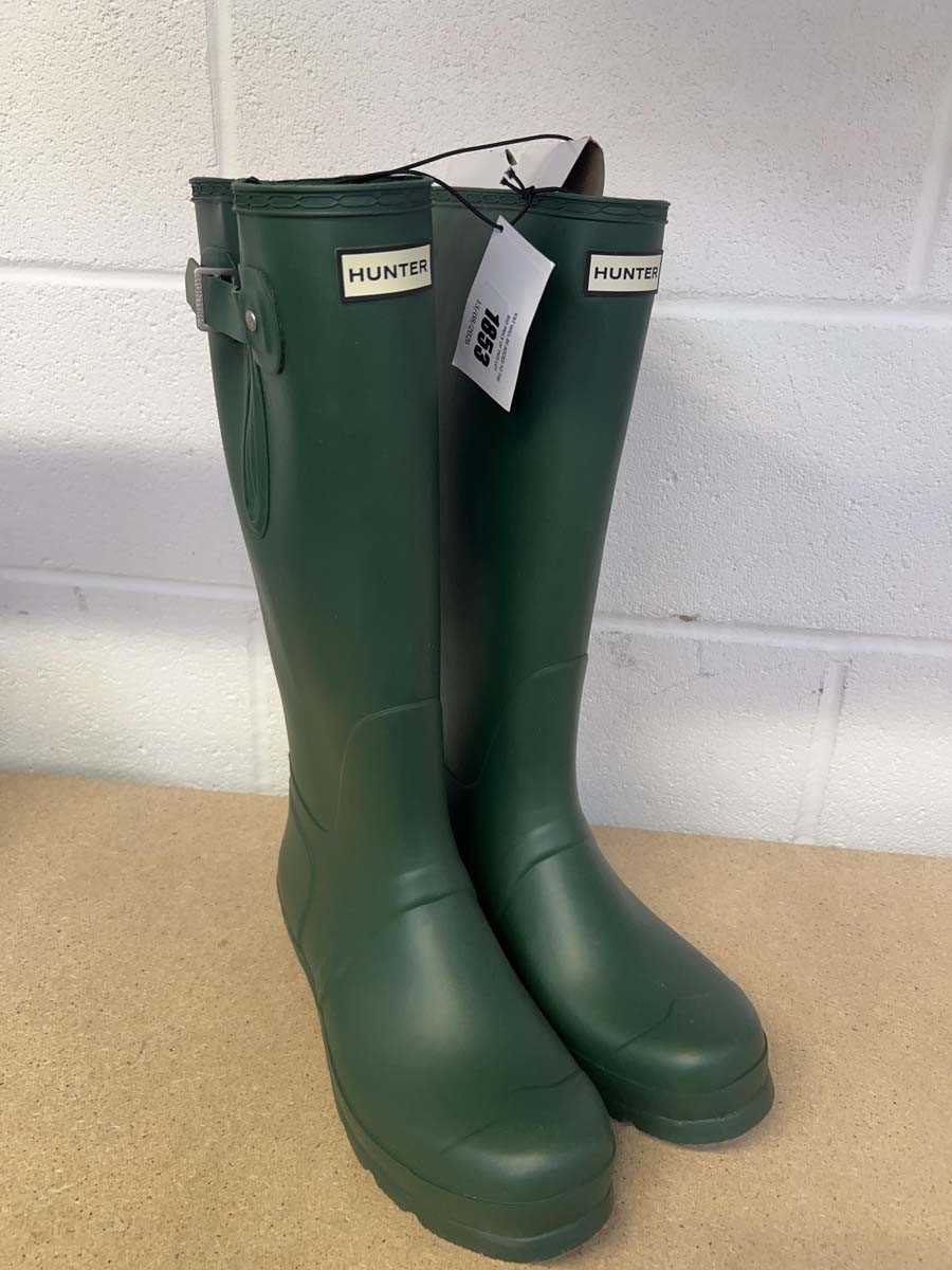 Lot Hunter cascade side wellies size UK 10