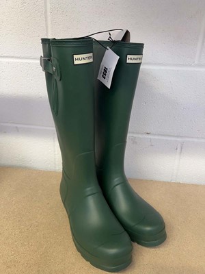 Lot Hunter cascade side wellies size UK 10