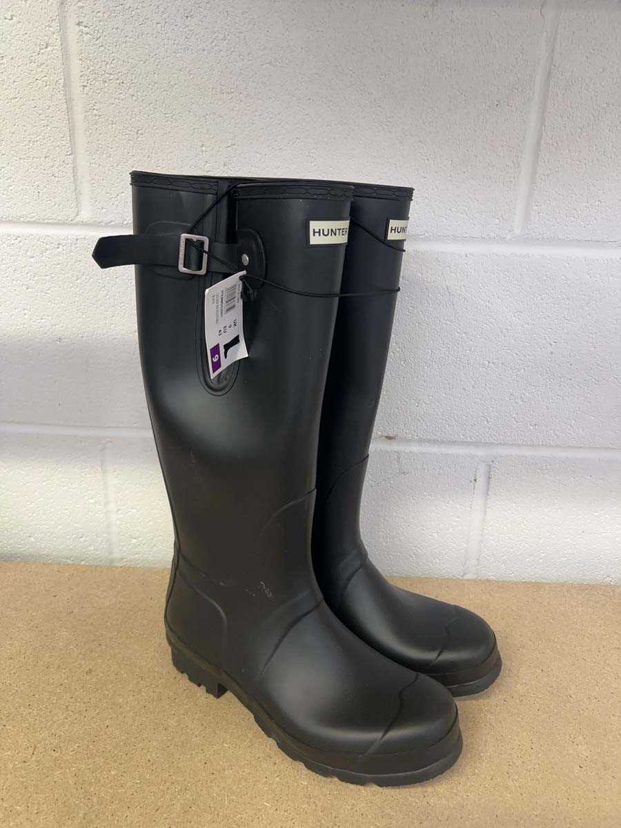 Lot Hunter cascade side wellies size UK 9