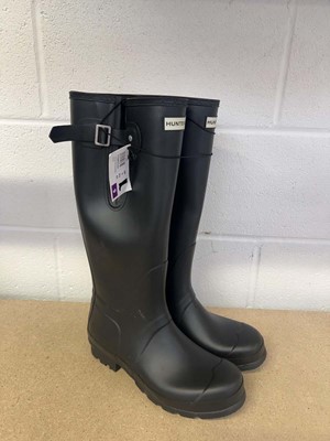 Lot Hunter cascade side wellies size UK 9