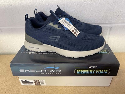 Lot Boxed pair of Skechers skech-air memory foam...
