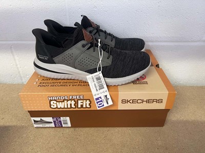 Lot Boxed pair of Skechers hands free swift fit...