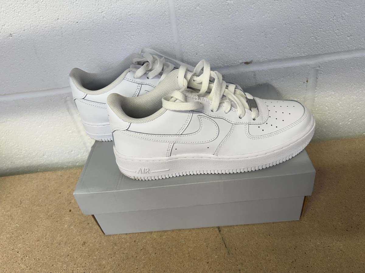 Lot Boxed pair of Nike Air Force 1 trainers size...