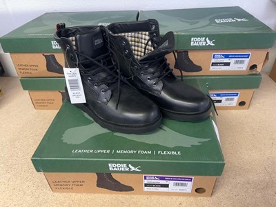 Lot x5 boxed pairs of men's Eddie Bauer Lancaster...
