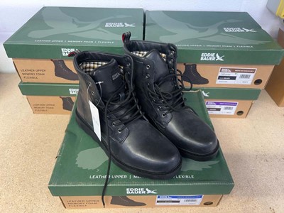 Lot x5 boxed pairs of men's Eddie Bauer Lancaster...