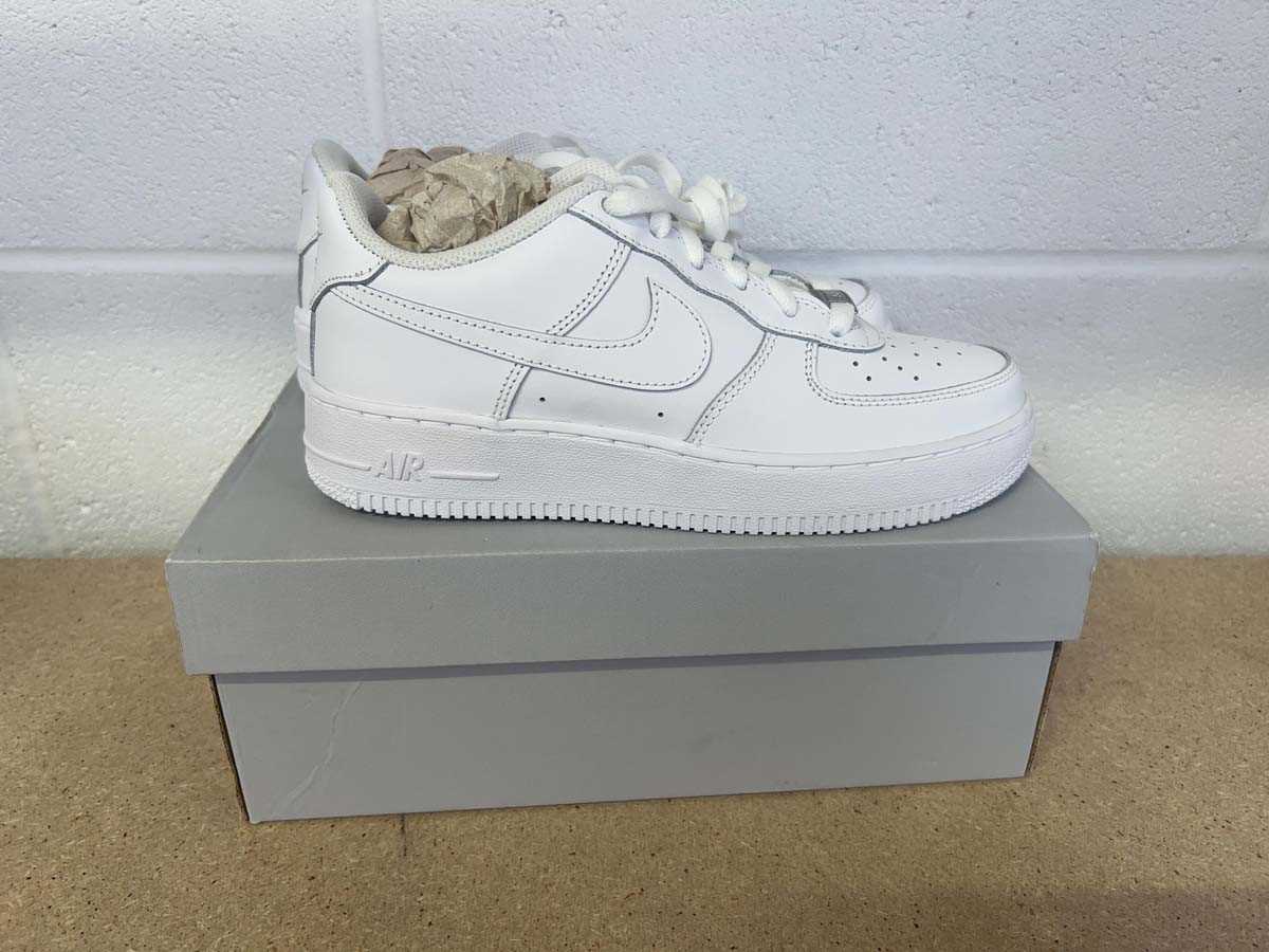 Lot Boxed pair of Nike Air Force 1 trainers size...