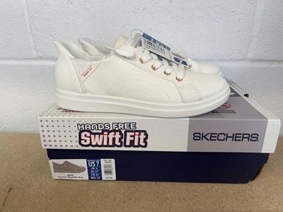 Lot Boxed pair of Skechers hands free swift fit...