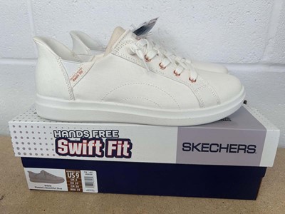 Lot Boxed pair of Skechers hands free swift fit...