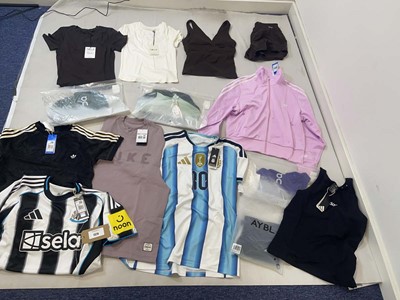 Lot 1379 - Sportswear to include Adidas, T/ALA, On Cloud,...