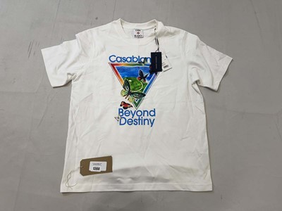 Lot 1388 - Casa Blanca tennis club icon t-shirt in white...