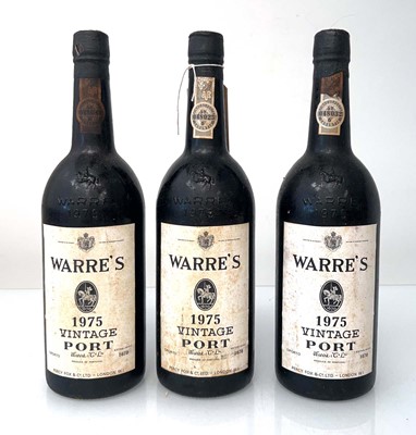Lot 209 - 3 bottles of Warre's 1975s, Vintage Port...