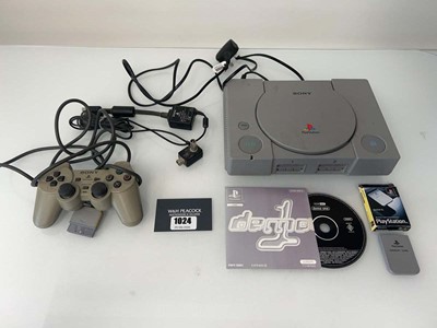 Lot 1024 - Sony PlayStation 1 with Demo disk and Memory Card