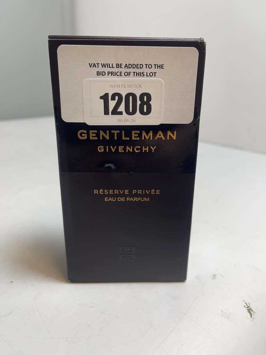 Lot Givenchy gentleman reserve privee eau de...