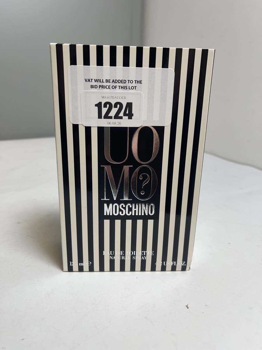 Lot Moschino uomo? eau de toilette 125ml