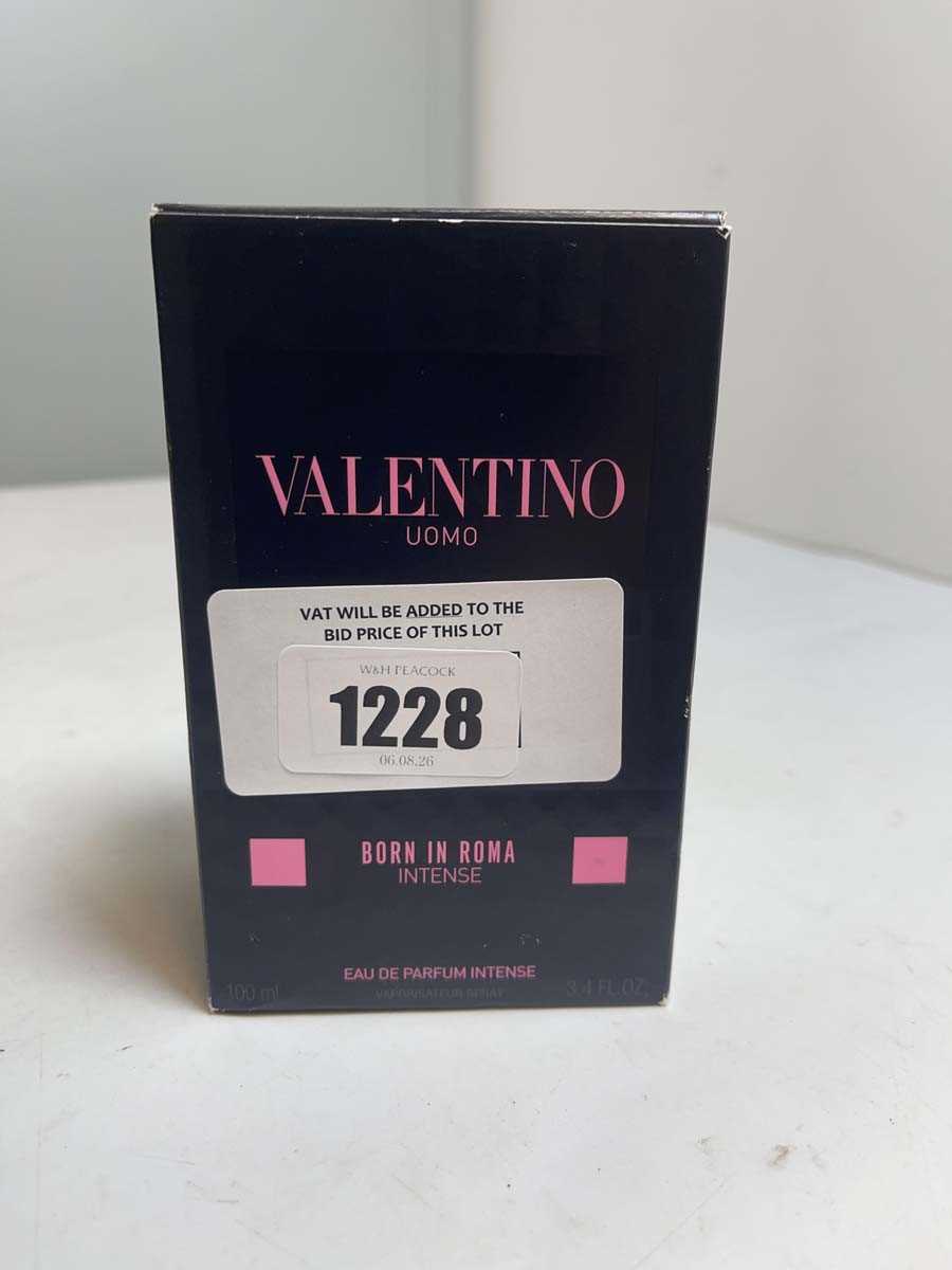 Lot Valentino UOMO born in roma intense eau de...