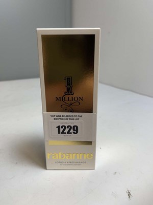 Lot Paco Rabanne 1 million after shave lotion 100ml