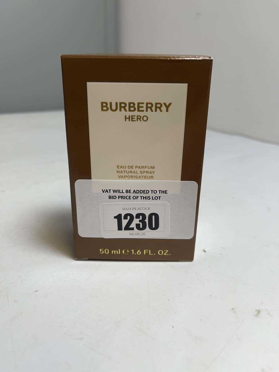 Lot Burberry hero eau de parfum 50ml