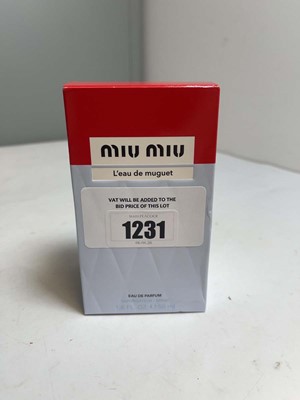 Lot Miu Miu l'eau de muguet eau de parfum 50ml