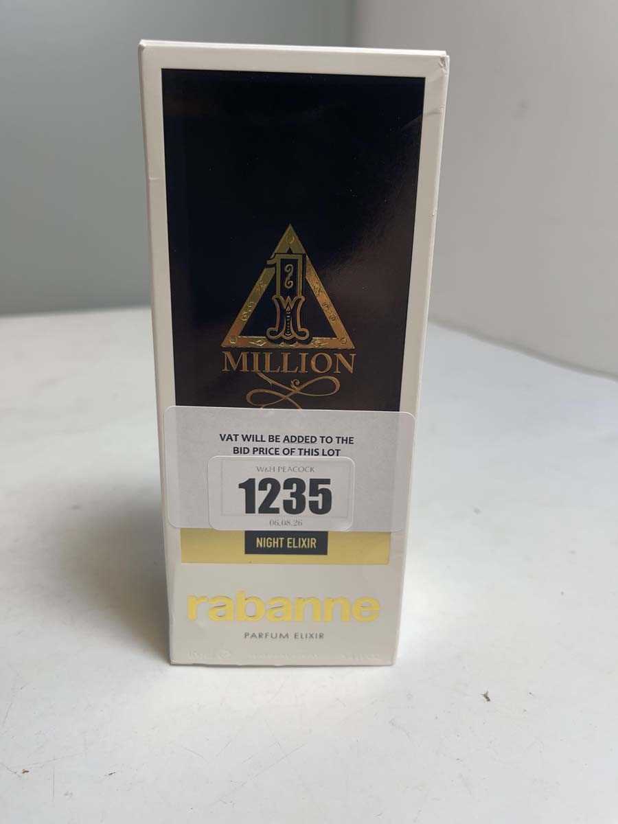 Lot Paco Rabanne 1 million night elixir parfum 100ml