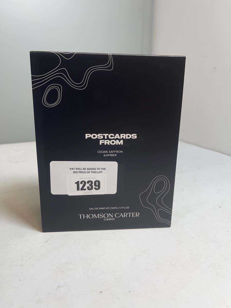Lot Thomson Carter London postcards from eau de...