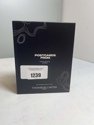 Lot Thomson Carter London postcards from eau de...