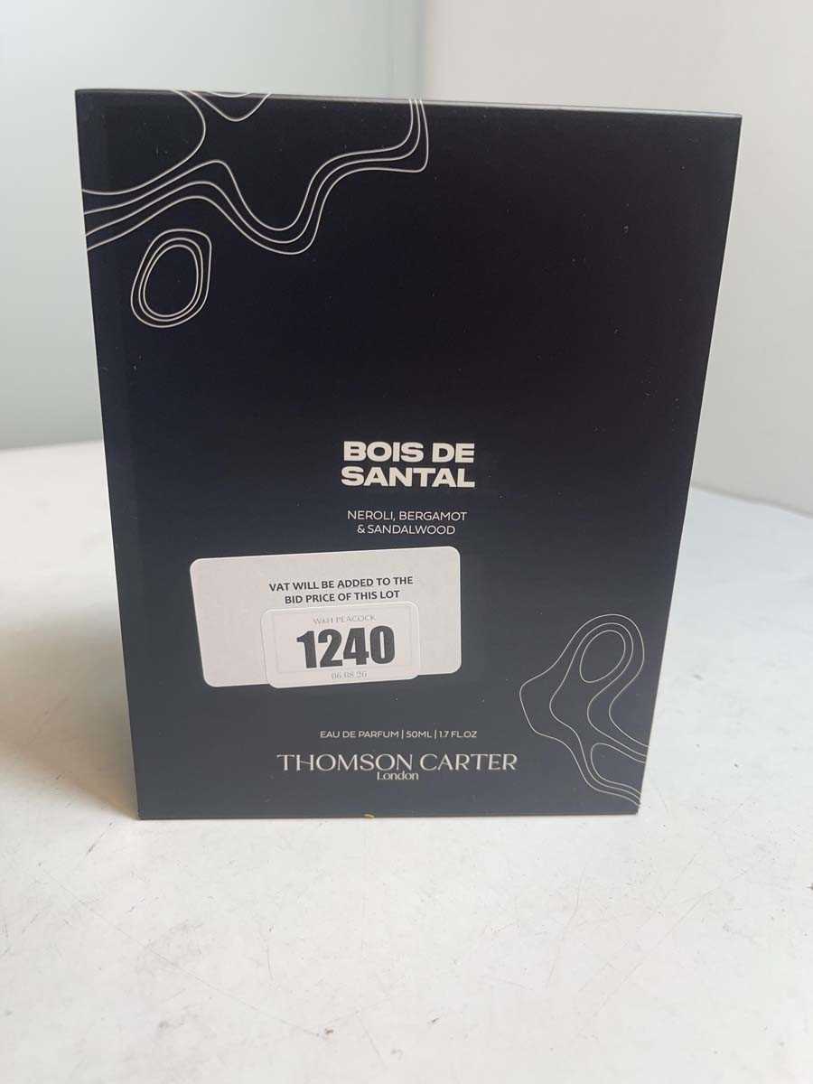 Lot Thomson Carter London bois de santal eau de...