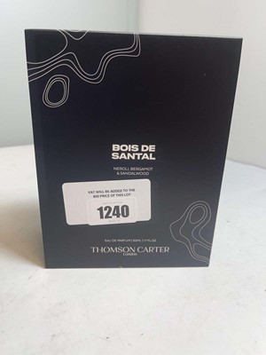 Lot Thomson Carter London bois de santal eau de...