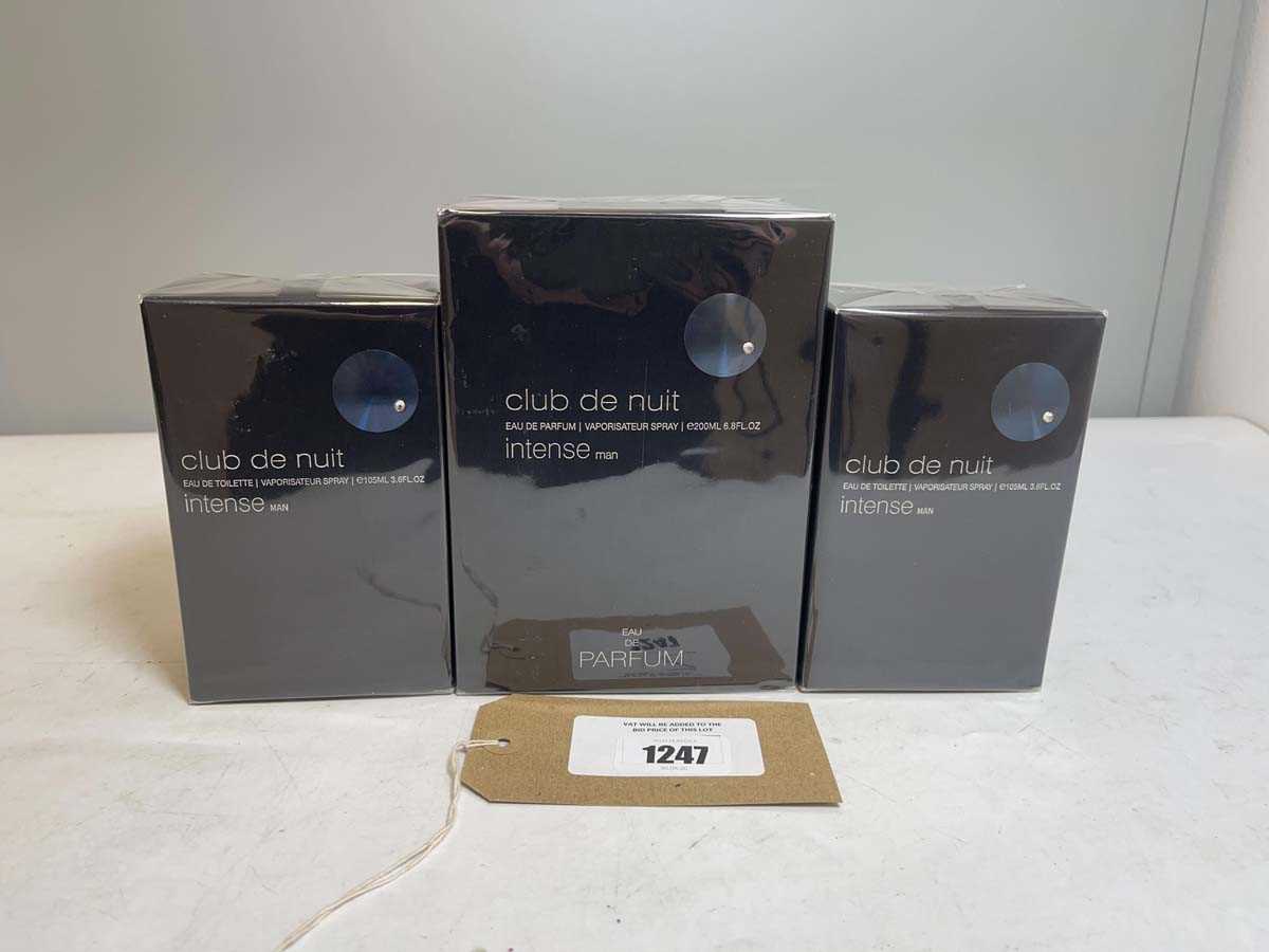 Lot 3x Club De Nuit intense man perfumes