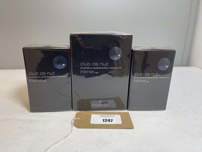 Lot 3x Club De Nuit intense man perfumes