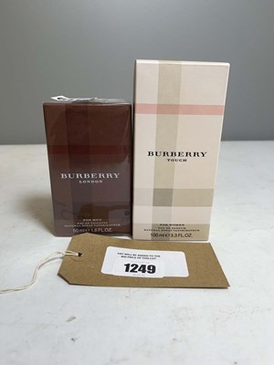 Lot Burberry touch 100ml & London for men 50ml...