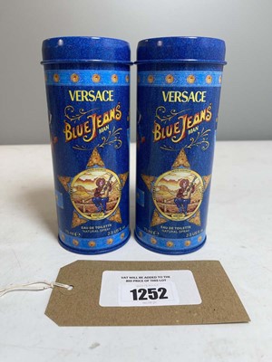 Lot 2x Versace blue jeans man eau de toilette 75ml