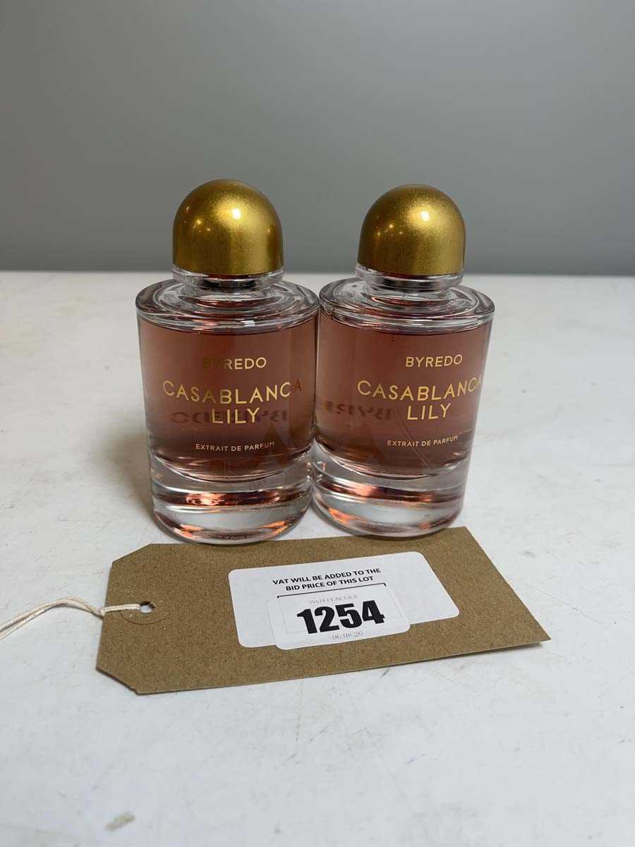 Lot 2x Loose Byredo casablanca lily extrait de...