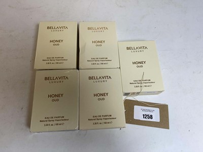Lot 5x Bellavita Luxury honey oud eau de parfum 100ml