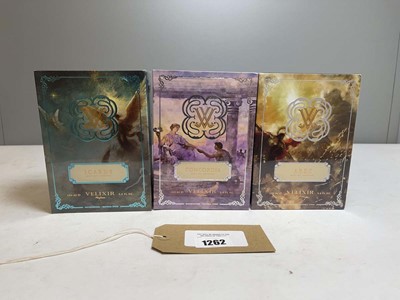 Lot 3x Velixir 100ml perfumes to include Icarus,...