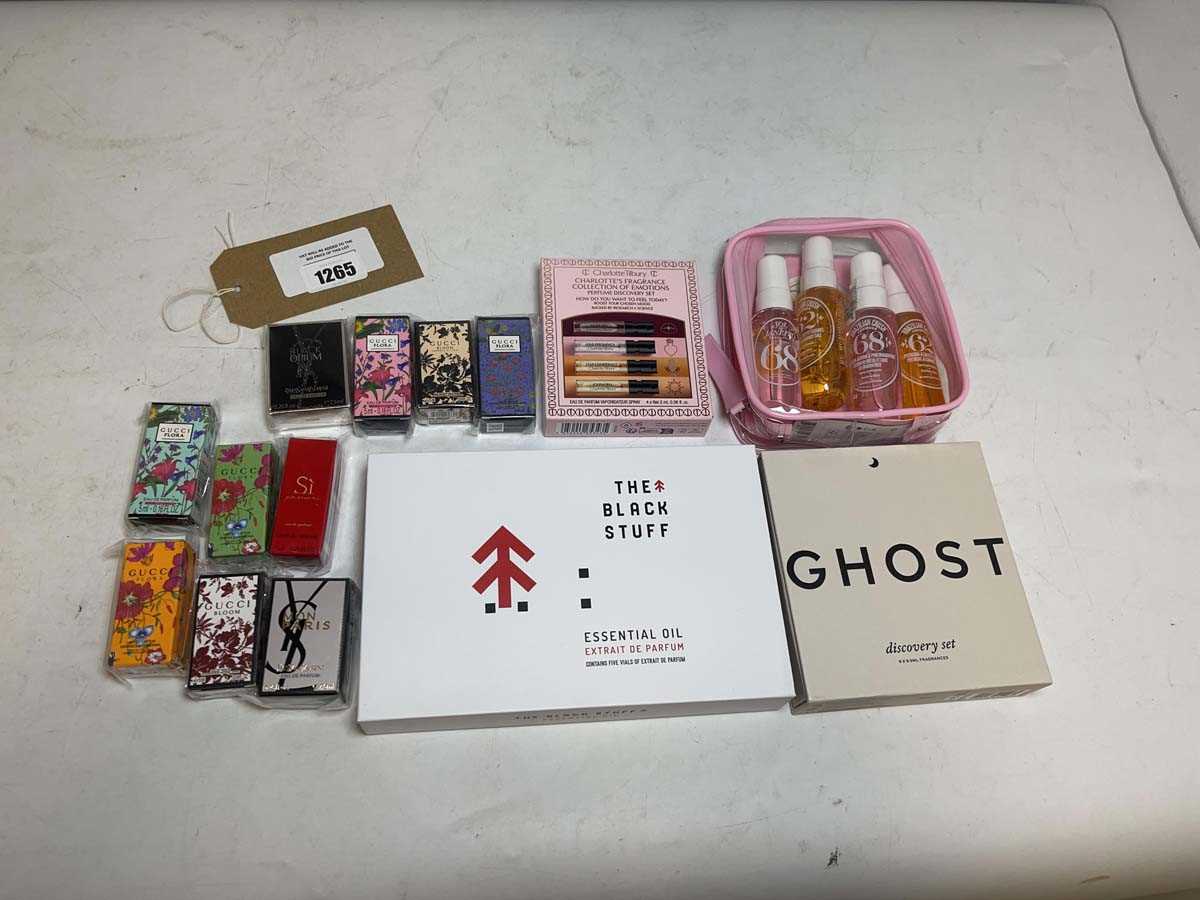 Lot Various miniature designer perfumes plus...