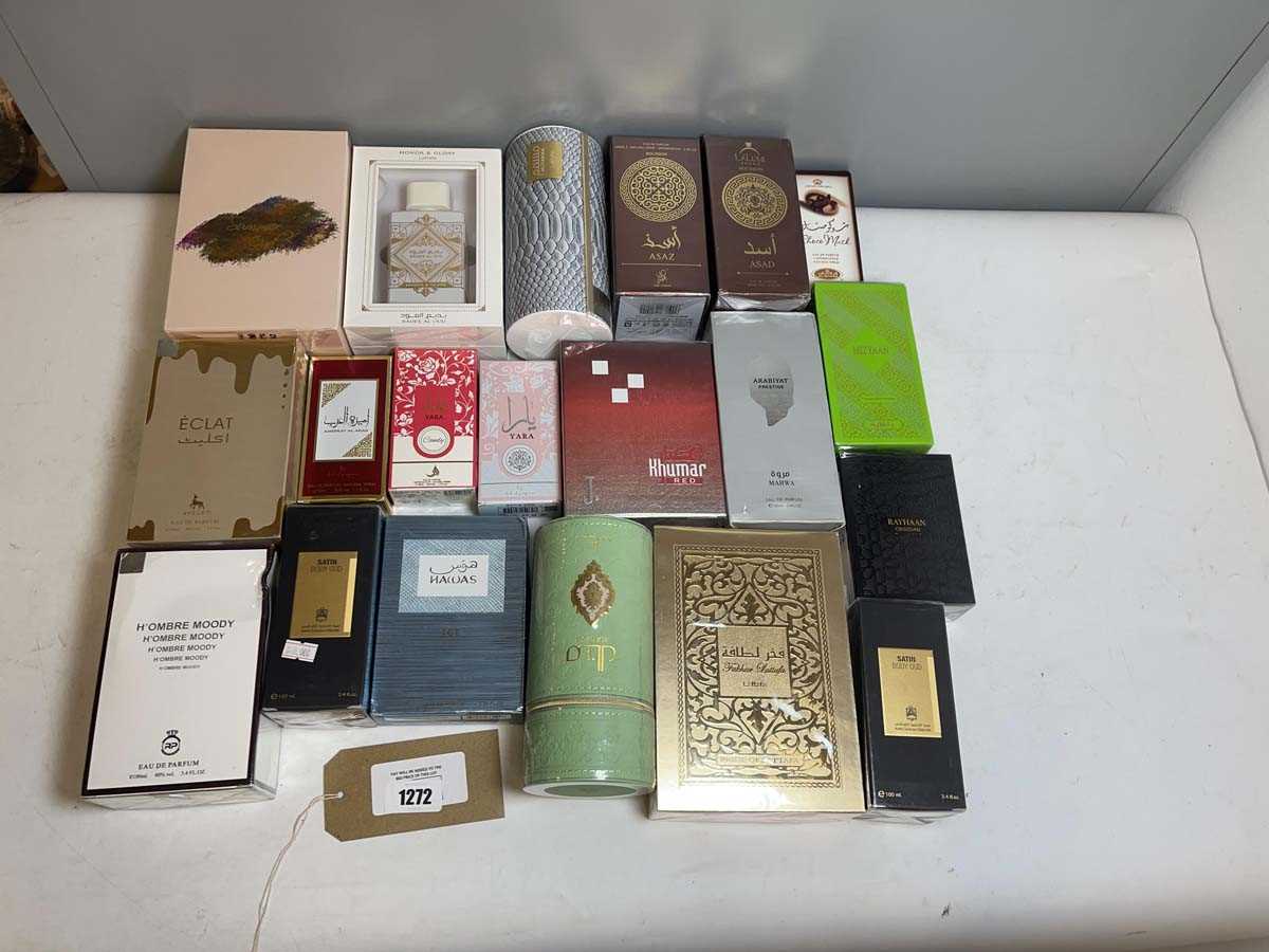 Lot Various Arabian perfumes