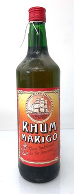 Lot 165 - An old bottle of Rhum Marigo from France 40% 1...