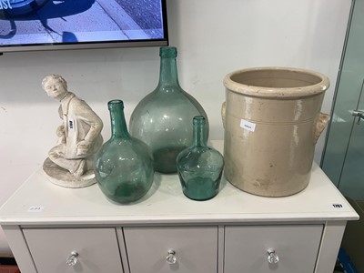 Lot 1708 - Collection of articles including earthenware...